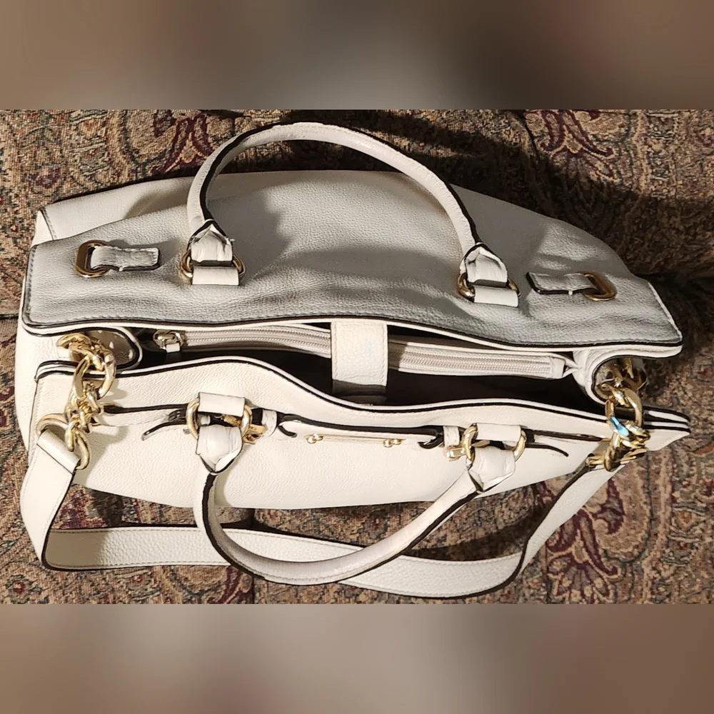 Michael Kors Leather Satchel - Picture 9 of 16